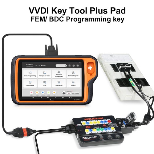 GODIAG BMW FEM/BDC Test Platform Work with Xhorse VVDI2/ Key Tool Plus Pad