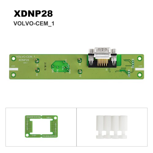 Xhorse XDNPP2 Solder-Free Adapters for Volvo 3Pcs Work with MINI PROG and KEY TOOL PLUS