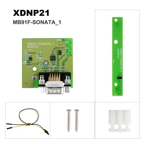 Xhorse XDNPP3 MB91F Instrument Adapters for Honda KIA Hyundai Work with MINI PROG and Key Tool Plus