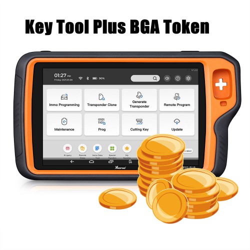 [24Hours Add] 1 Token for Xhorse VVDI Key Tool Plus Pad Benz BGA Password Calculation