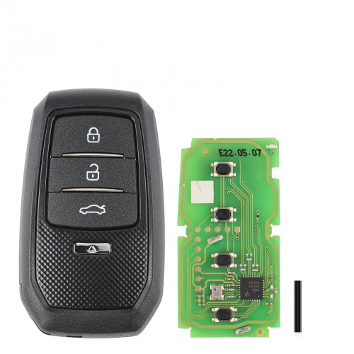 Xhorse XSTO01EN TOY.T Smart Key for Toyota XM38 with Key Shell Support 4D 8A 4A All in One 10pcs/lot