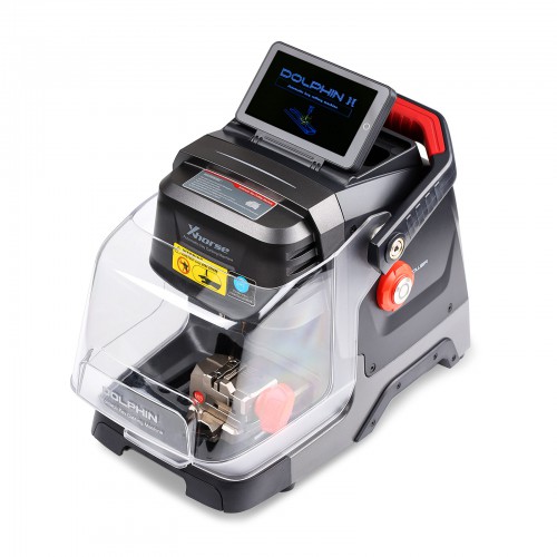 2024 Xhorse Dolphin II XP-005L XP005L High Sec Portable Key Cutting Machine for All Key Lost with Adjustable Touch Screen
