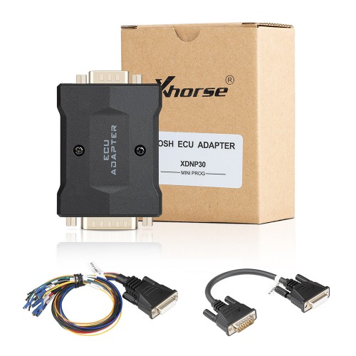 Xhorse BMW ISN Authorization with XDNP30 BOSH ECU Adapter and Cables for VVDI Key Tool Plus