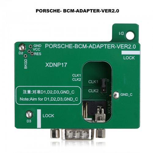 Xhorse XDNPP017 Solder-Free Adapters for Porsche BCM Works with MINI PROG and Key Tool Plus