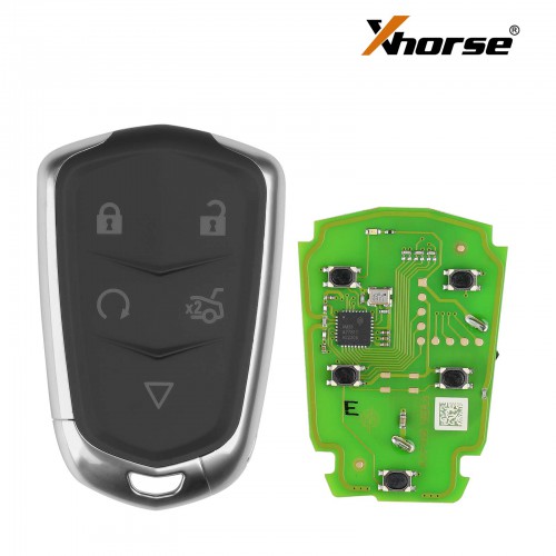Xhorse XSCD01EN XM38 Universal Smart Key for Cadillac Style 5 Buttons 5pcs/lot