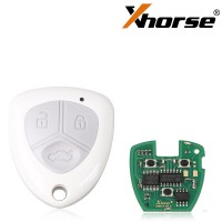 Xhorse XNFE01EN Ferrari Wireless Remote Key 3 Buttons with Key Blank Get 40 Bonus Points for Each Key 5pcs/lot