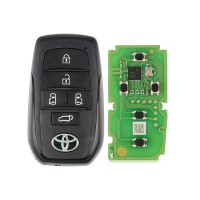Xhorse XSTO20EN Toyota XM38 Smart Key for FENT.T Toyota 5 Buttons with PCB Board