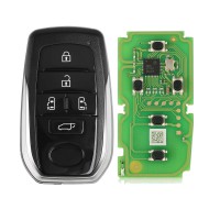 Xhorse XSTO20EN Toyota XM38 Smart Key PCB Board for FENT.T Toyota With 5 Buttons Key Shell 10pcs/lot
