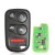 Xhorse XKHO04EN Wire Remote Key Honda Style Separate 4 Buttons with Sliding Door Button English 5pcs/lot