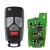Xhorse XKAU02EN Wire Remote Key for Audi Flip 3+1 Panic Buttons English 5pcs/lot