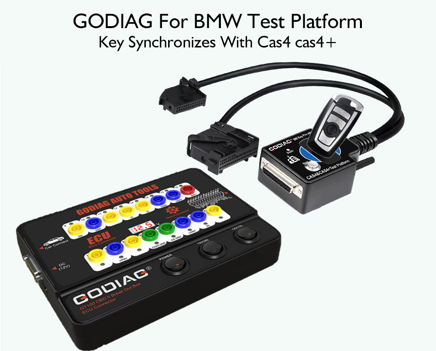 GODIAG GT100 with BMW CAS4 CAS4+ and FEM BDC Test Platform
