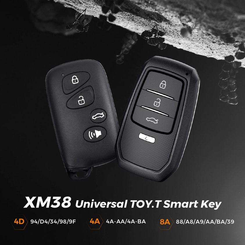 Xhorse XSTO03EN XM38 Toyota Universal Smart Key 4 Buttons