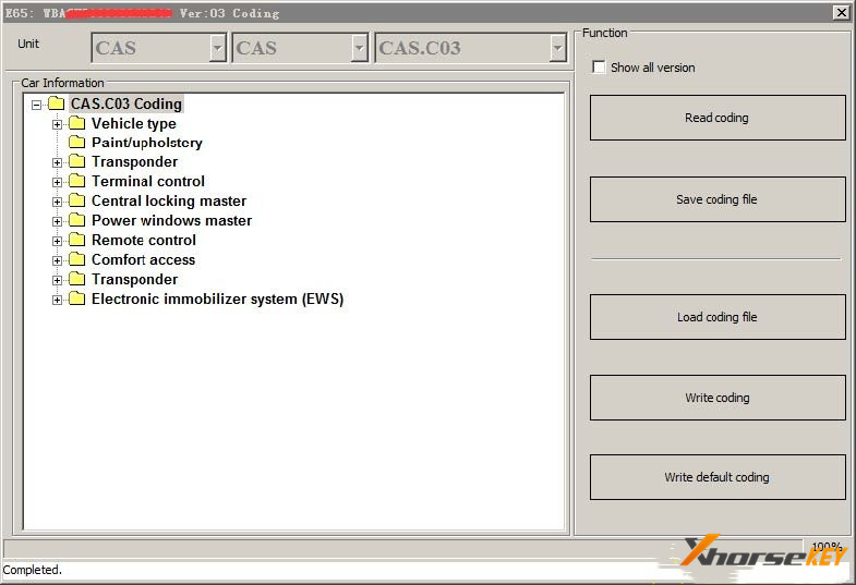 User Manual of VVDI BIMTool Pro BMW E F G Programming & Coding