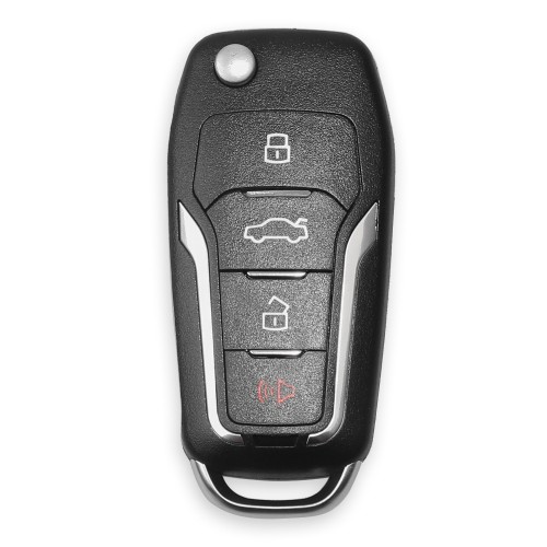 Xhorse XNFO01EN Ford Wireless Remote Key 4 Buttons (English Version) Get 40 Bonus Points for Each Key 5pcs/lot