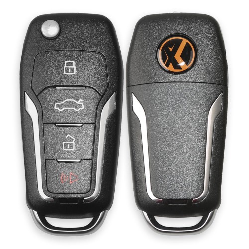 Xhorse XNFO01EN Ford Wireless Remote Key 4 Buttons (English Version) Get 40 Bonus Points for Each Key 5pcs/lot