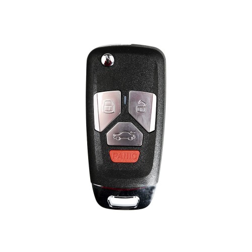 Xhorse XNAU02EN Wireless Remote Key for Audi Flip 4 Buttons Key English Version 5pcs/lot