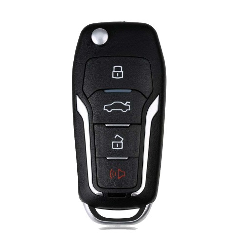 Xhorse XEFO01EN Super Remote Key Ford Flip 4 Buttons with Built-in Super Chip English 5pcs/lot