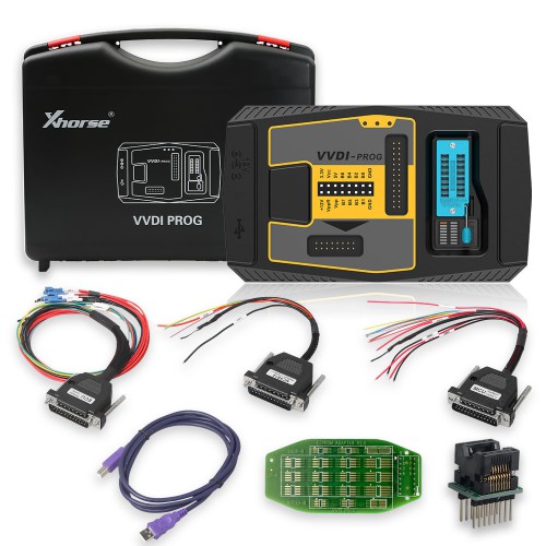 Xhorse VVDI PROG Programmer with Bosch ECU Adapter Read BMW ECU N20 N55 B38 ISN Without Opening