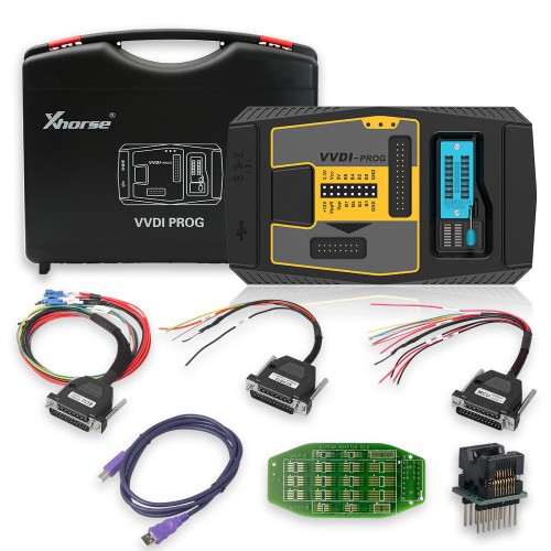 2023 Xhorse VVDI Prog Programmer Plus BMW CAS4 Relash Cable No Removing Components Bundle Package