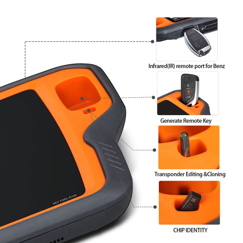 2025 Xhorse VVDI Key Tool Plus Pad Advanced Version All-in-One Programmer with Free One Year Tokens for Benz and ID48 Copy