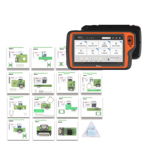 Xhorse VVDI Key Tool Plus Pad with 16pcs Mini Prog Solder-Free Adapters