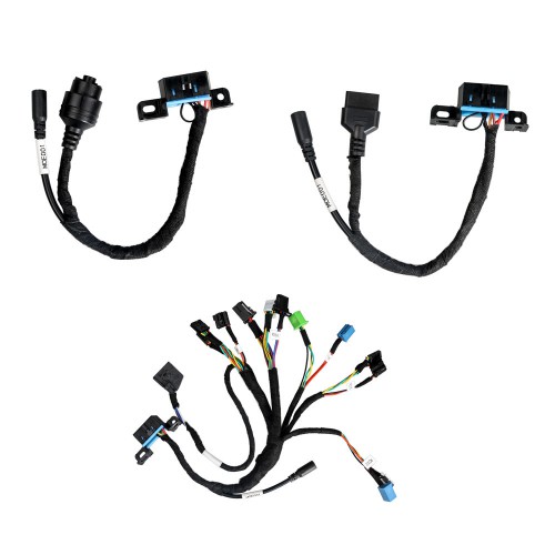 Mercedes Benz EIS/ ESL Cable + 7G + ISM + Dashboard Connector Work with VVDI MB BGA Tool