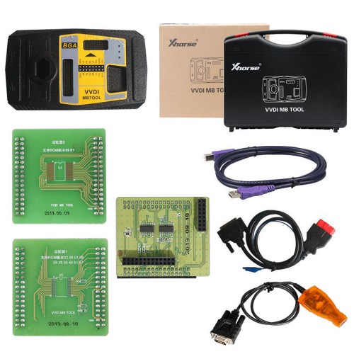 Xhorse VVDI MB Tool + 1 Year Unlimited Tokens + Mini Key Tool + Benz FBS3 Keyless PCB + ELV Emulator