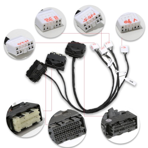 Xhorse VVDI PROG BMW ISN DME Clone Cable with Dedicated Adapters B38 N13 N20 N52 N55 MSV90