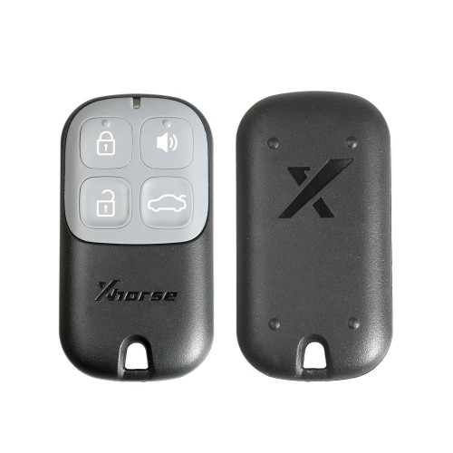 Xhorse XKXH00EN Wire Universal Remote Key Shell 4 Buttons Black English 10pcs/lot