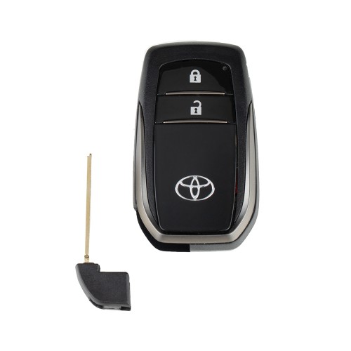 Xhorse VVDI Toyota Smart Key Shell 1587 RAV4 2 Buttons 5pcs/lot