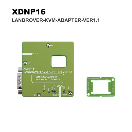 Xhorse Solder-Free Adapters & Cable Package for Mini PROG and Key Tool PLUS Tablet (Full Set 15pcs)