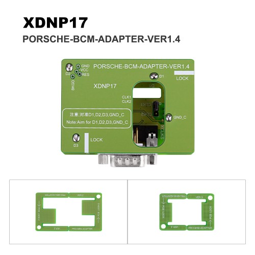 Xhorse Solder-Free Adapters & Cable Package for Mini PROG and Key Tool PLUS Tablet (Full Set 15pcs)