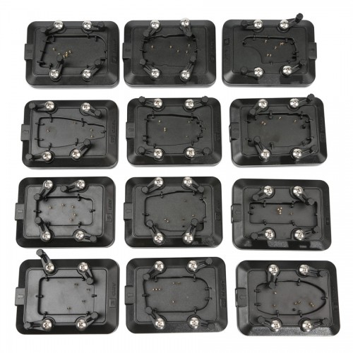 Xhorse Key Remote Renew Adapters 1-12 Full Set 12PCS for Mini Key Tool/ MINI Prog/ Key Tool Max/ VVDI Key Tool Plus