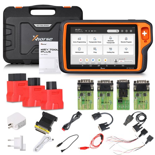 2025 Xhorse VVDI Key Tool Plus Pad Advanced Version All-in-One Programmer with Free One Year Tokens for Benz and ID48 Copy