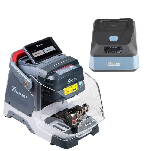 2024 Xhorse Dolphin XP-005L XP005L Automatic Key Cutting Machine Plus Key Reader Optical Key Bitting Recognition