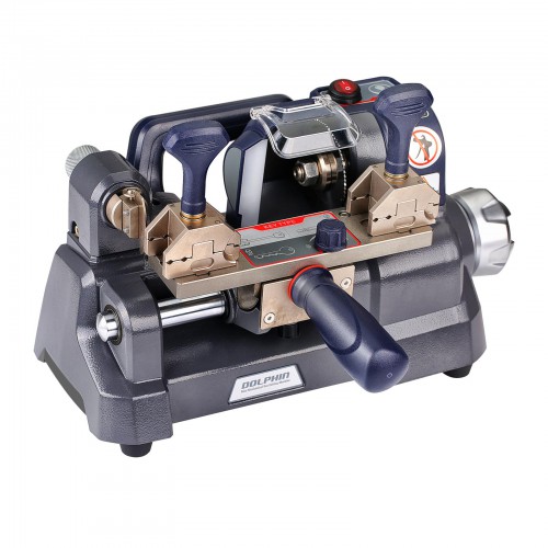 2025 Xhorse Dolphin XP-008 XP008 Manual Key Cutting Machine for Special Bit, Double Bit Keys with Built-in Battery