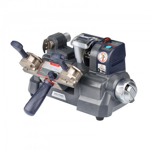 2025 Xhorse Dolphin XP-008 XP008 Manual Key Cutting Machine for Special Bit, Double Bit Keys with Built-in Battery