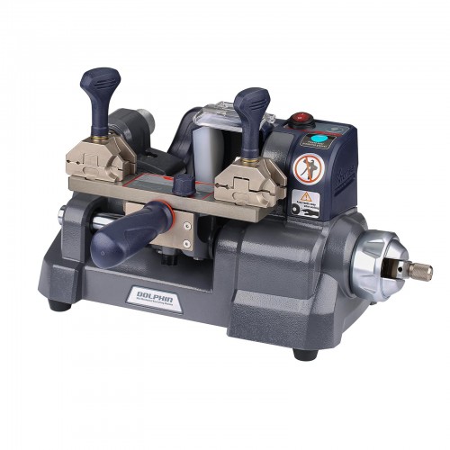 2025 Xhorse Dolphin XP-008 XP008 Manual Key Cutting Machine for Special Bit, Double Bit Keys with Built-in Battery