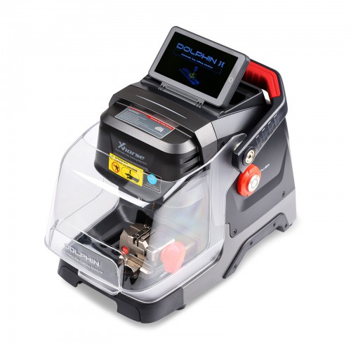 2025 Xhorse Dolphin II XP-005L XP005L High Sec Portable Key Cutting Machine for All Key Lost with Adjustable Touch Screen