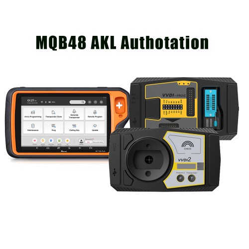 Xhorse Volkswagen VAG MQB48 NEC35XX Authorization Support Add Key and All Keys Lost for VVDI Key Tool Plus/ VVDI2+VVDI Prog