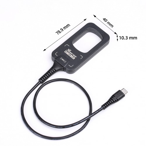 2025 Xhorse VVDI BEE Key Tool Lite Frequency Detection Transponder Clone Work on Android Phone Type C Port Get Free 6pcs XKB501EN Remotes