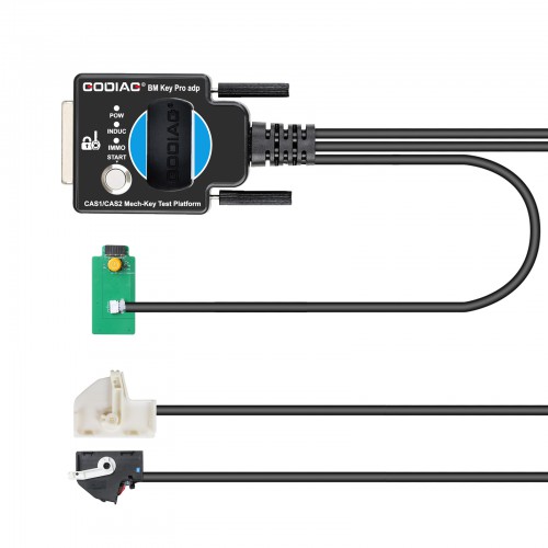 GODIAG BMW CAS1/CAS2 Mech-Key Test Platform Detect CAS & Key Synchronization Solder-free Matching CAS Data Read, Write and Program