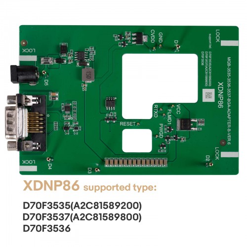 Xhorse XDNPM1GL MQB48 BGA Solder Free Adapters 4pcs (No Disassembly) For Xhorse Multi-Prog/ VVDI Prog/ Key Tool Plus