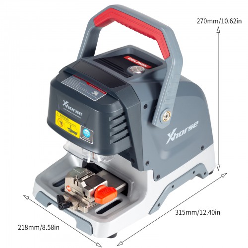 2025 New Xhorse Dolphin XP-005 XP005 Key Cutting Machine with M5 Clamp for All Key Lost With Battery Version