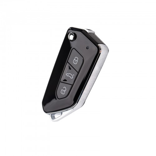 XHORSE XKGA81EN All Black 3 Buttons Universal Wired Remote Key GA08 Style 5pcs/lot