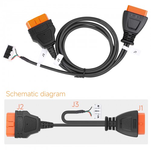 XHORSE XD8ABAGL Toyota BA All Keys Lost Adapter Work with VVDI Key Tool Plus/ Key Tool Max Pro/ FT-Mini OBD Tool