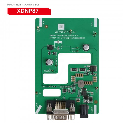 Xhorse XDNP87GL IMMO (4th-Generation) NEC35XX Solder-Free Adapter Work with Multi-Prog/VVDI Prog/Key Tool Plus