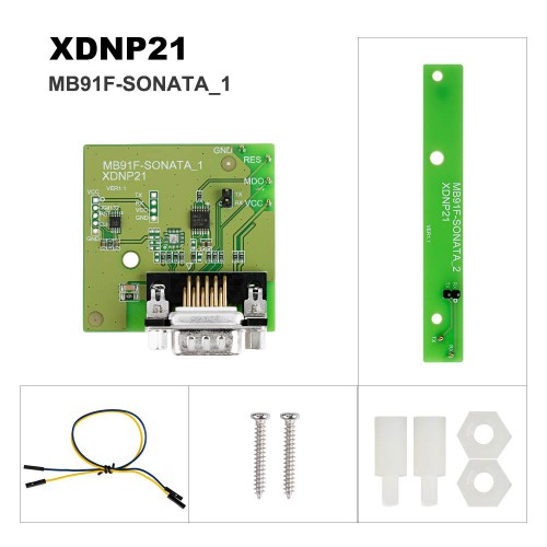 Xhorse XDNPP3 MB91F Instrument Adapters for Honda KIA Hyundai Work with MINI PROG and Key Tool Plus