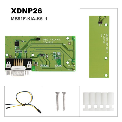 Xhorse XDNPP3 MB91F Instrument Adapters for Honda KIA Hyundai Work with MINI PROG and Key Tool Plus