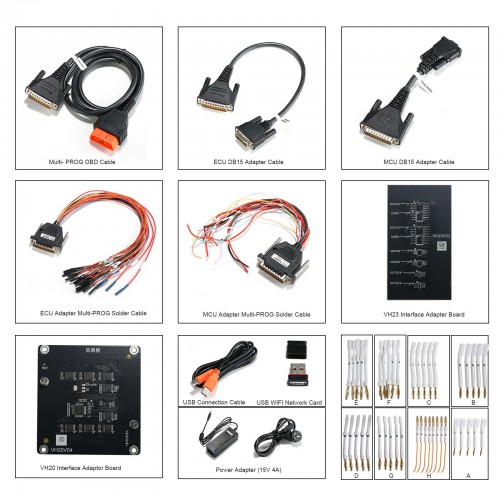 2025 Xhorse Multi-Prog Programmer Pro-Level ECU TCU Programmer with Free MQB48 License Update Version of VVDI Prog